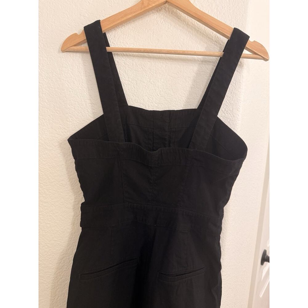 Anthropologie Maeve 6 Colette Cropped Wide-Leg Overalls Jumpsuit - Picture 7 of 14